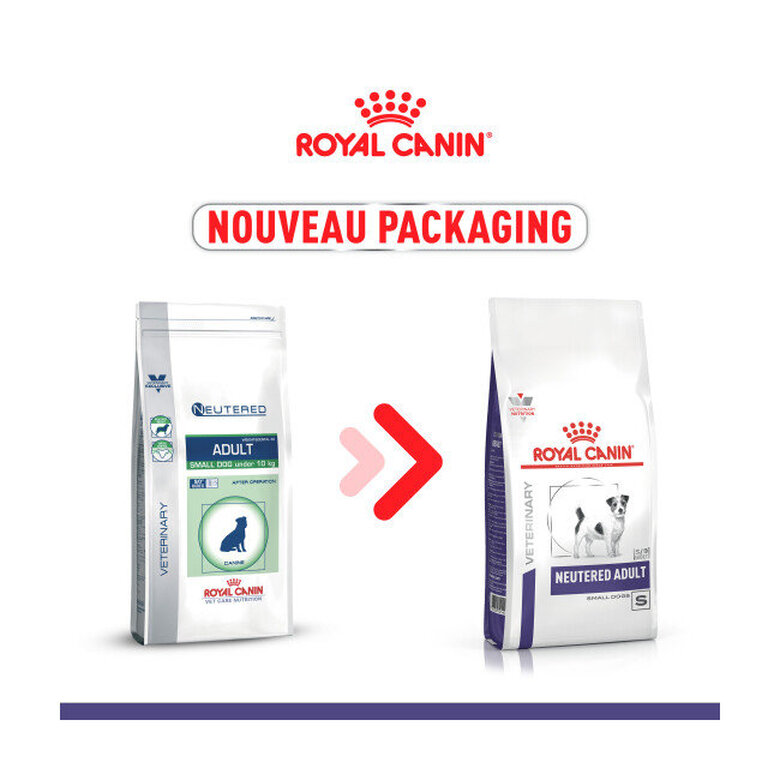 Royal Canin - Croquettes Veterinary Diet Neutered Adult Small pour Chien Image numéro 2 Royal Canin - Croquettes Veterinary Diet Neutered Adult Small pour Chien Image numéro 2