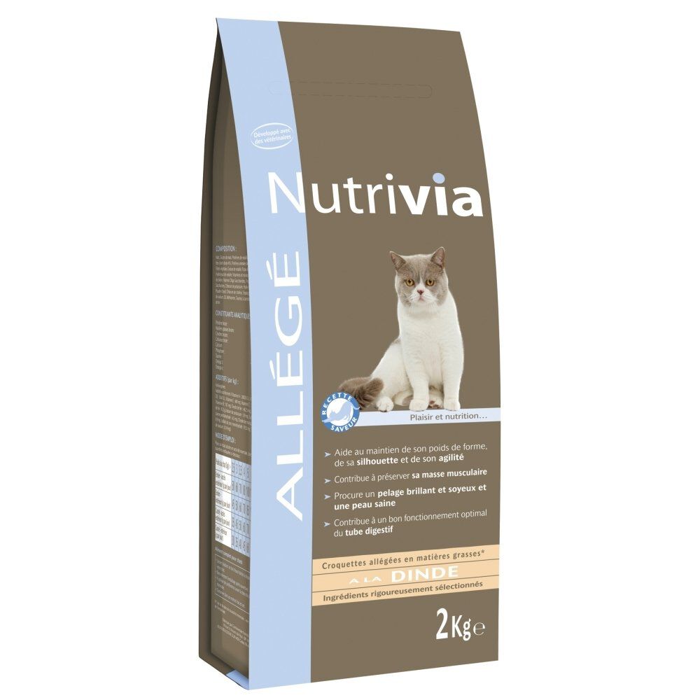 Nutrivia - Croquettes All&eacute;g&eacute;es &agrave; la Dinde pour Chat Image num&eacute;ro 2