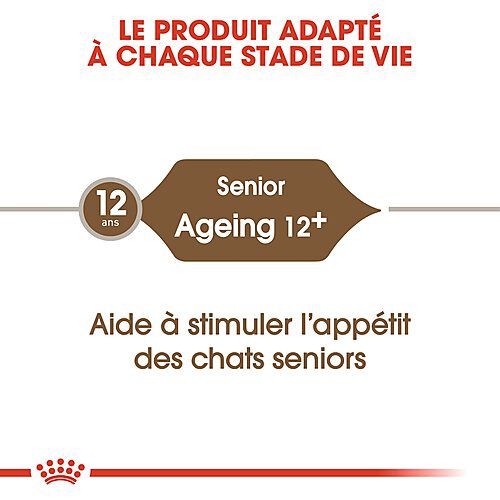 Royal Canin - Croquettes Ageing +12 pour Chat Senior - 2Kg Image num&eacute;ro 3