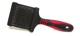Croci - Brosse Double Carder Vanity Poils Long Plastique pour Chiens - L