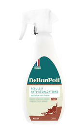 DeBonPoil - Répulsif Anti-Dégradations en Spray pour Chat - 500ml