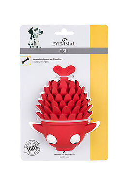 Eyenimal - Jouet FISH Distributeur de Friandises pour Chiens - 13,9cm