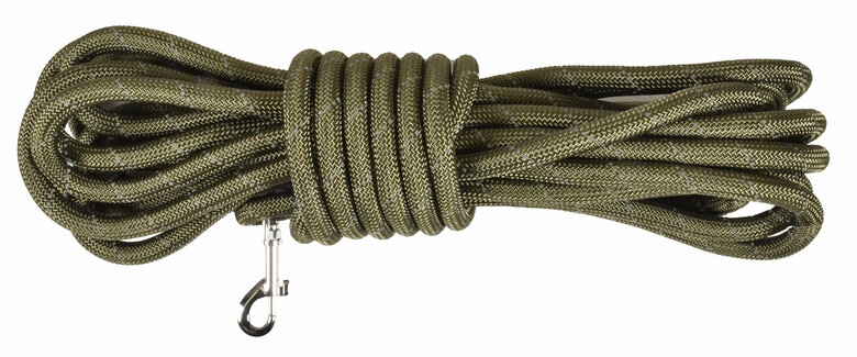 Bobby - Longe Walk Kaki pour Chiens - 3m Image numéro 1 Bobby - Longe Walk Kaki pour Chiens - 3m Image numéro 1