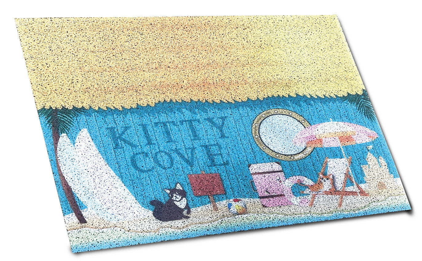 Croci - Tapis de Liti&egrave;re Kitty Cove pour Chats - 60cm Image num&eacute;ro 1