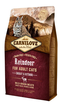 Carnilove - Croquettes Adulte Energy & Outdoor Renne