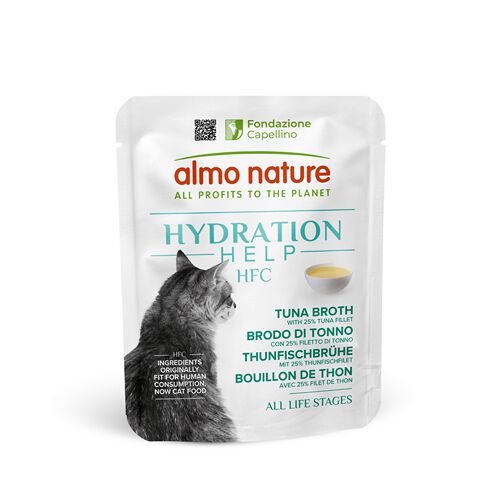 Almo Nature - Pochon HFC Hydratation Help Bouillon de Thon pour Chats - 50g Image num&eacute;ro 1
