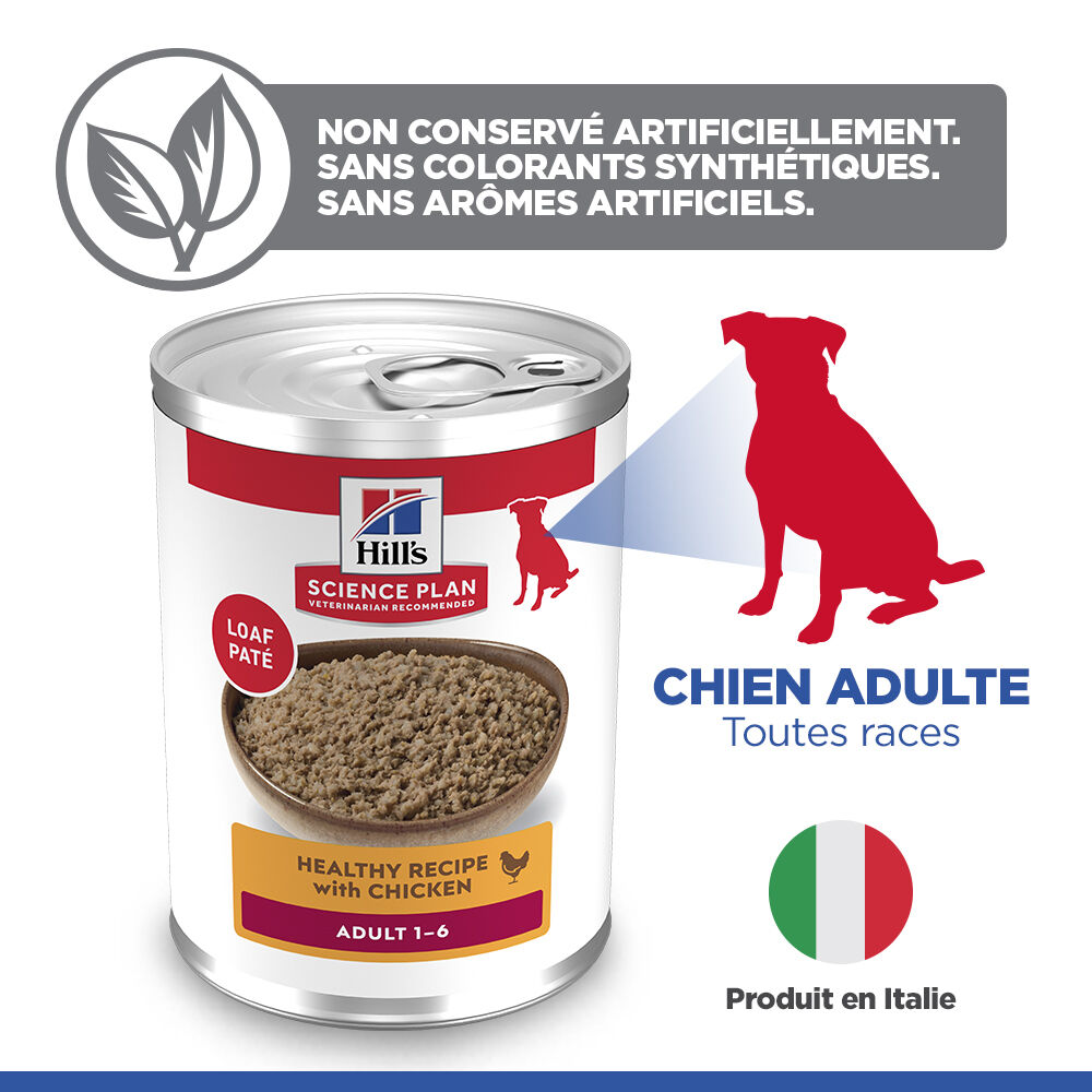 Hill's Science Plan - Adult Boite Pour Chien Poulet  - 370g Image num&eacute;ro 14