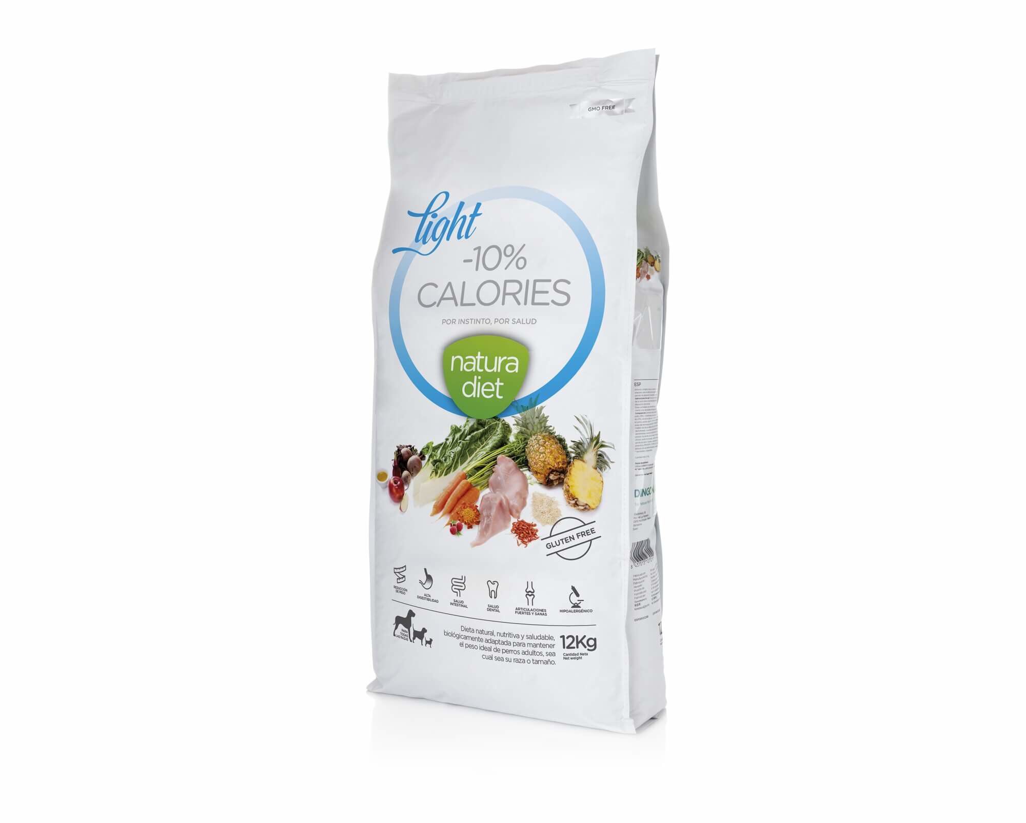 Natura Diet - Croquettes Light -10% Calories Dinde pour Chien - 12Kg Image num&eacute;ro 1