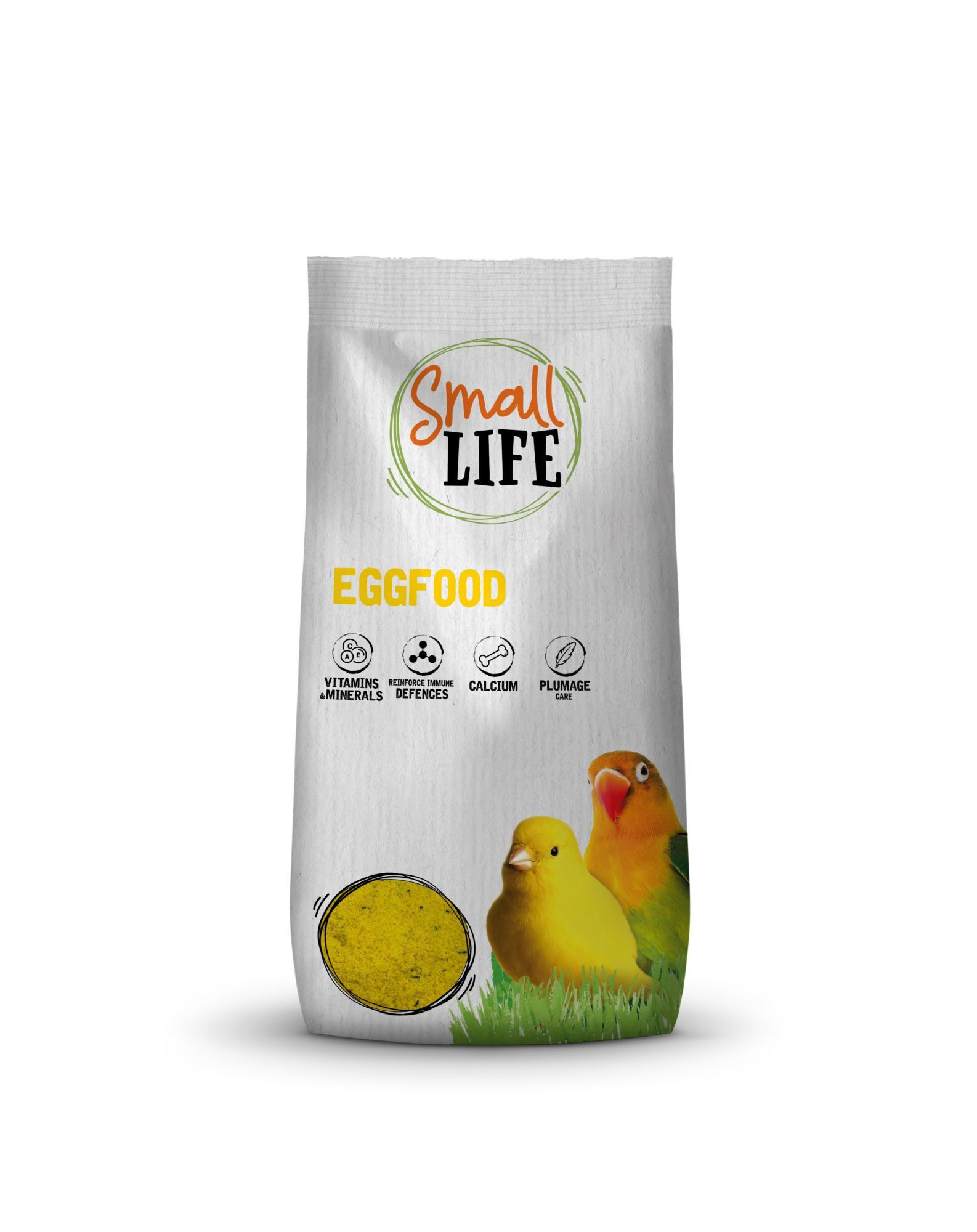 Small Life - P&acirc;t&eacute;e d'Elevage aux Oeufs Jaune pour Oisillons - 1kg Image num&eacute;ro 1