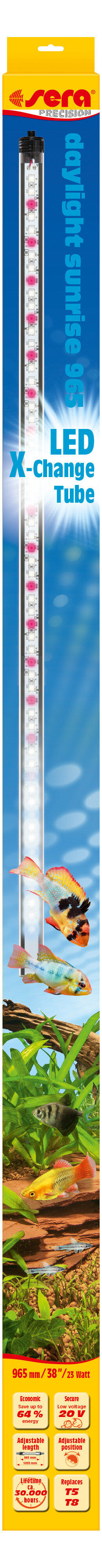 Sera - Tube LED X-Change Daylight Sunrise de 23W pour Aquarium - 965mm Image num&eacute;ro 1