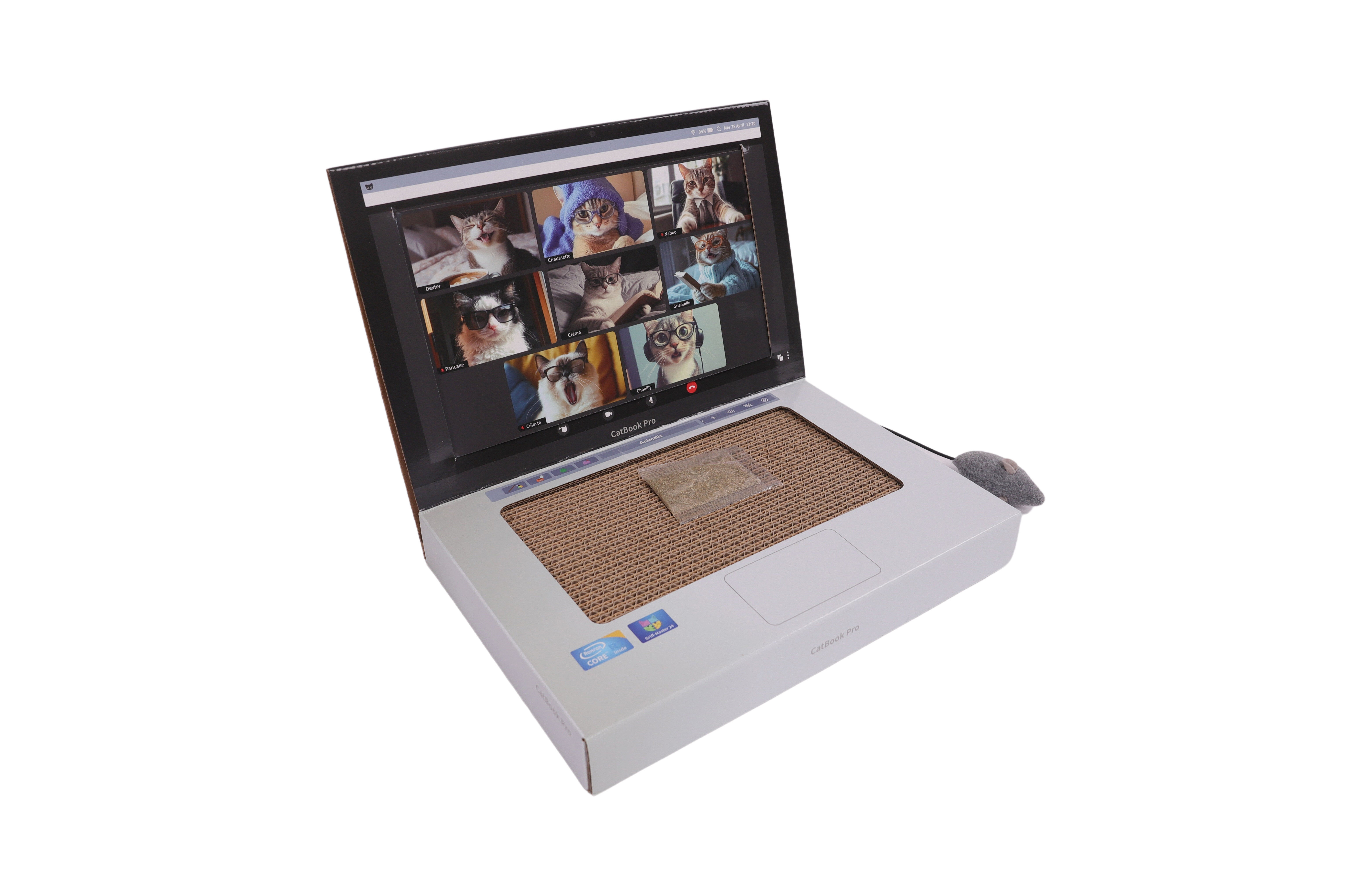 Animalis - Griffoir Carton CatBook Pro pour Chats - 33x22,5x26cm Image num&eacute;ro 6