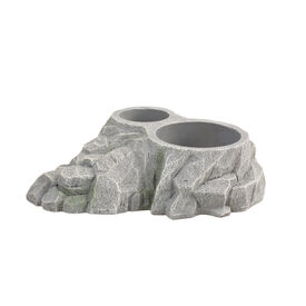 Terradella - Porte Gobelet Cup Holder Rock pour Reptiles - 15x12x4cm