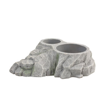 Terradella - Porte Gobelet Cup Holder Rock pour Reptiles - 15x12x4cm