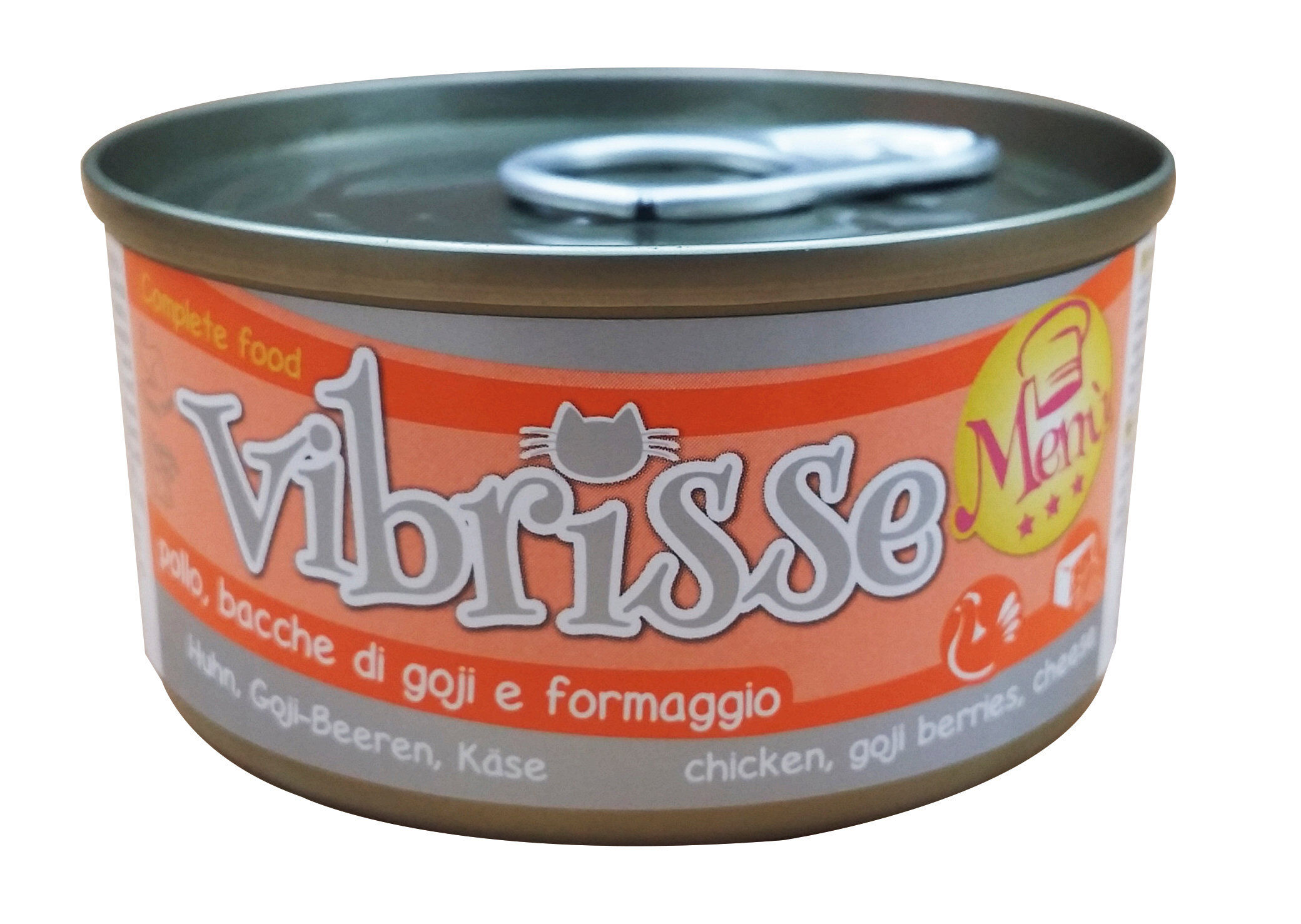 Vibrisse - P&acirc;t&eacute;e MENU POULET GOJI ET FROMAGE pour chats - 70g Image num&eacute;ro 1