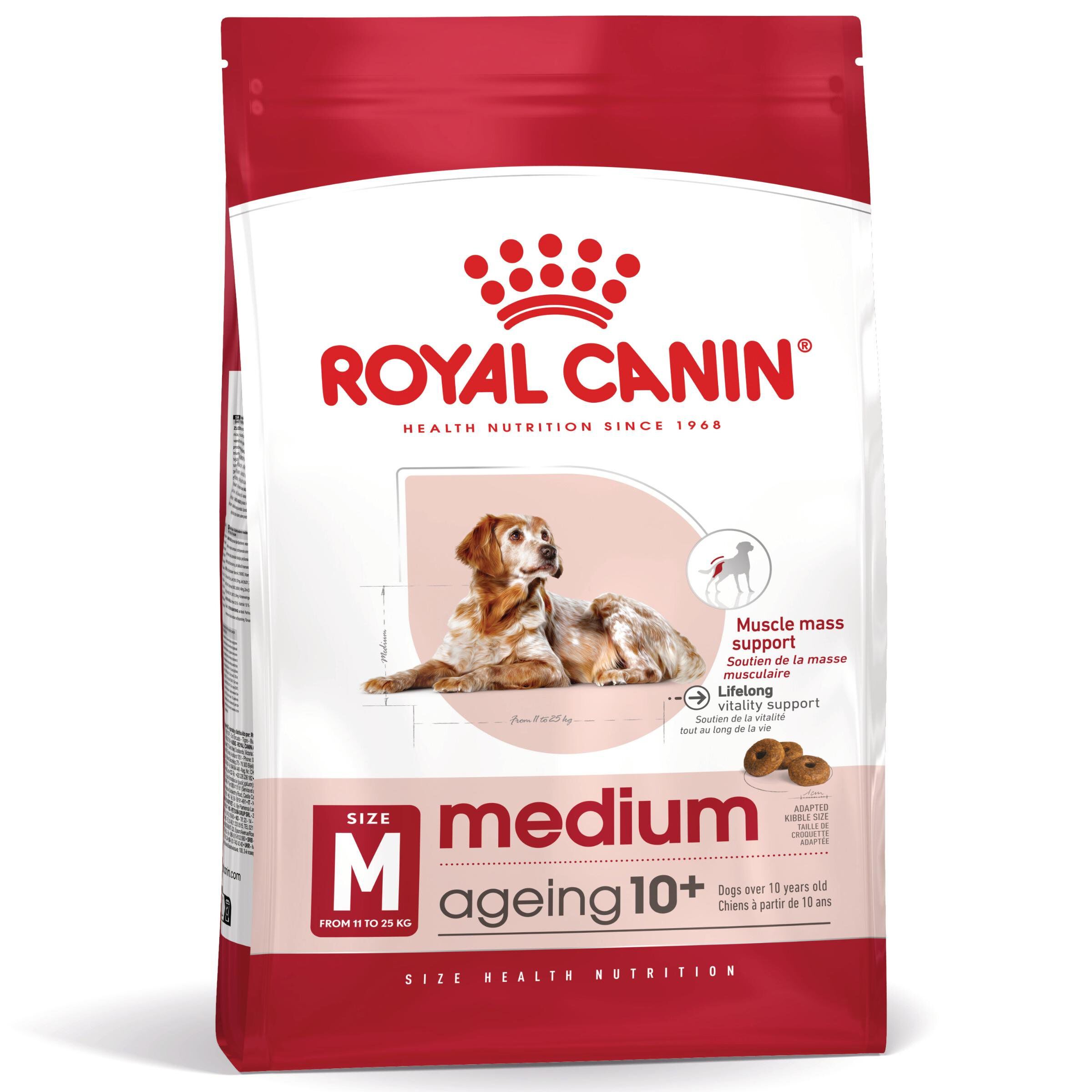 Royal Canin - Croquettes Medium Ageing 10+ pour Chien Senior - 3Kg Image num&eacute;ro 1