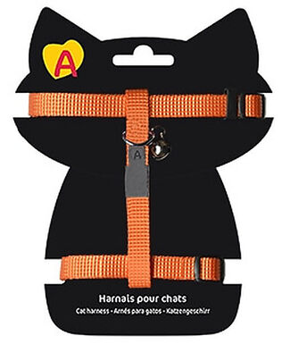 Animalis - Harnais Basic pour Chat - Orange