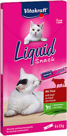 Vitakraft - Liquid-Snack boeuf & Cat Grass