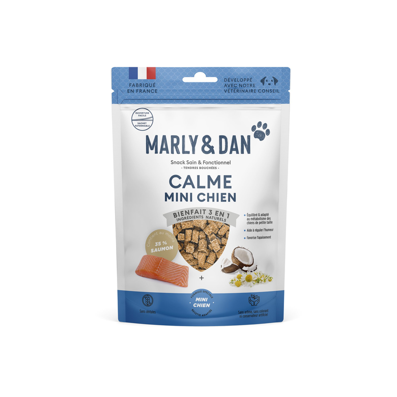 Marly & Dan - Bouchées Calme Mini Chien - 50g Image numéro 1 Marly & Dan - Bouchées Calme Mini Chien - 50g Image numéro 1