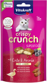 Vitakraft - Friandises Crispy Crunch Canard pour Chats - 60g