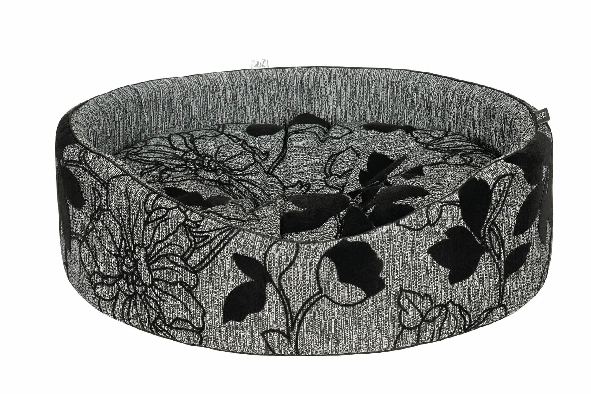 Cazo - Coussin Mousse Noir pour Chien et Chat - 44x38cm Image num&eacute;ro 1