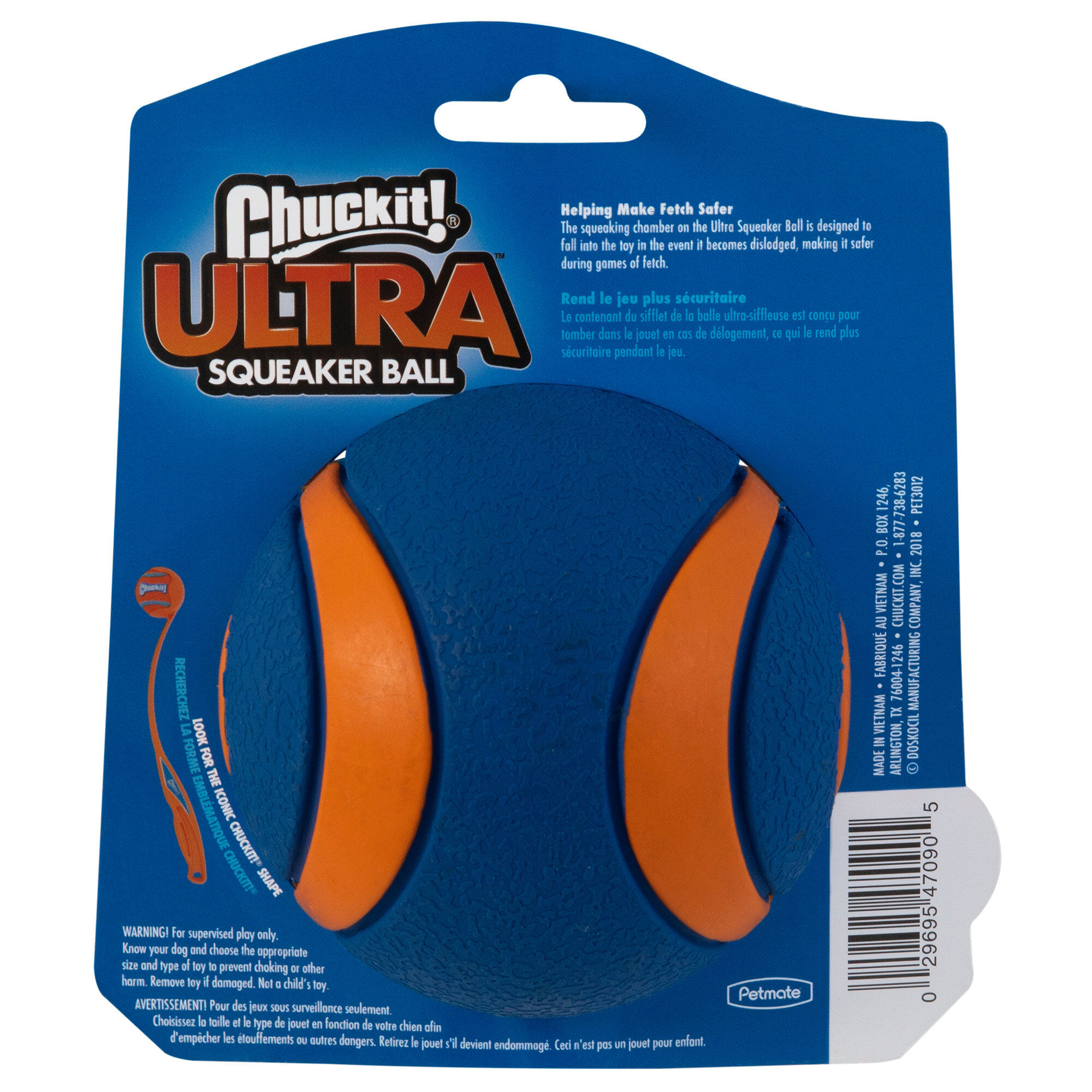 ChuckIt! - Balle Ultra Squeaker Ball pour Chiens - XL Image num&eacute;ro 2