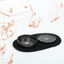 D&D - Gamelle et Ecuelle D'eau Jasper pour Chat 200ml - 13,5x13,5x3,5cm Black Dots Indicateur image numéro 3