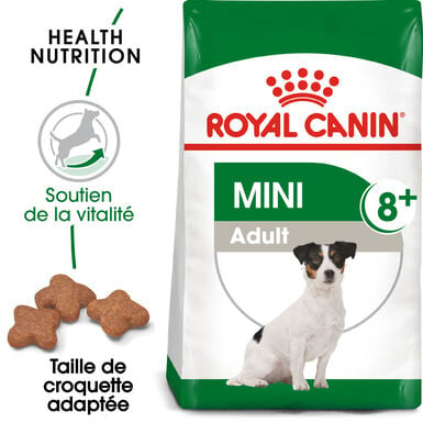 Royal Canin - Croquettes MINI ADULT 8+ POUR CHIEN DE PETITE TAILLE - 800G