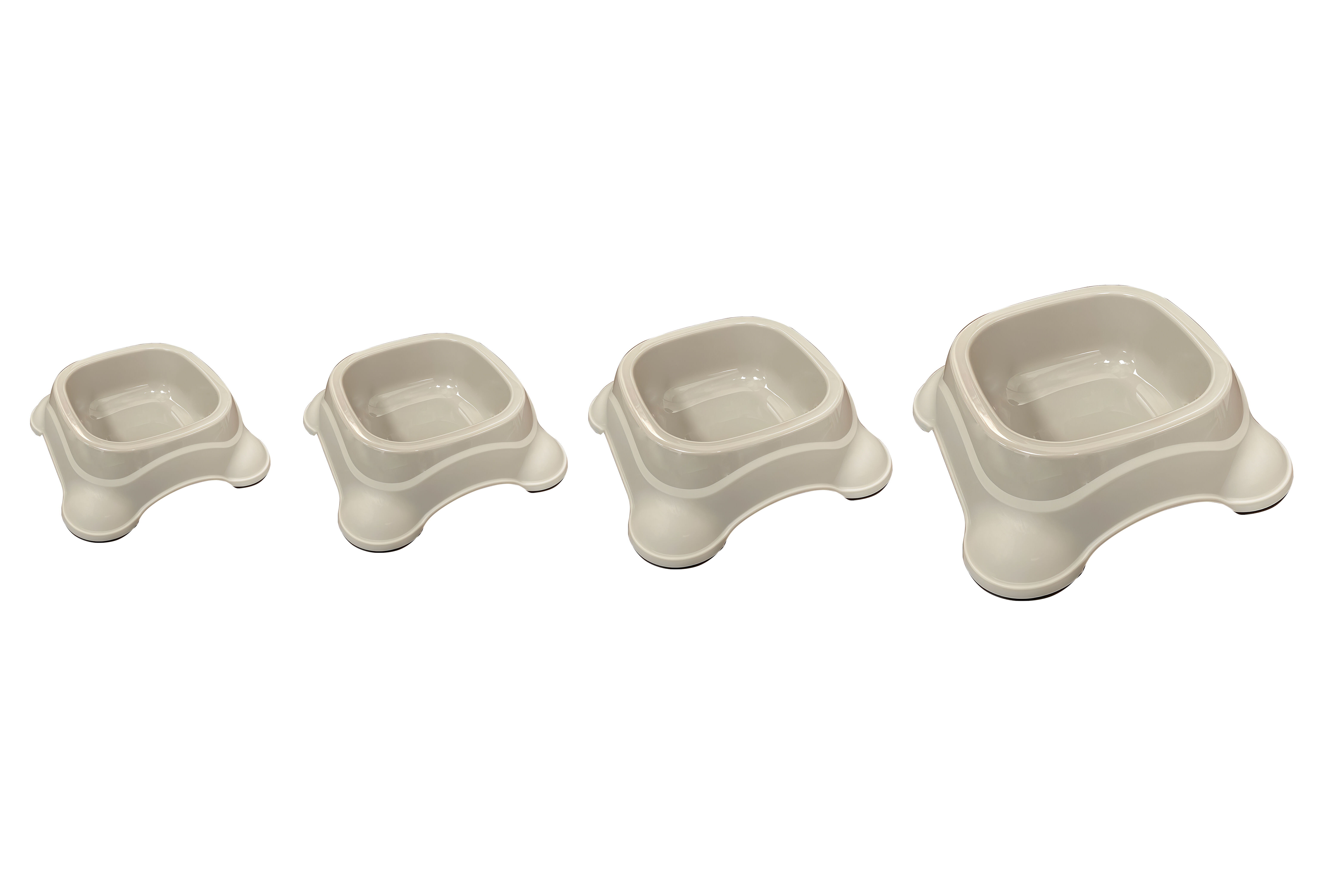 Leeby - Gamelle Antid&eacute;rapante en Plastique Recycl&eacute; pour Chiens - XL/ 2,3L Image num&eacute;ro 7