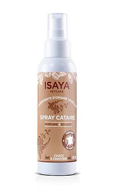 Isaya - Spray Cataire Attractif pour Chat et Chaton - 125ml