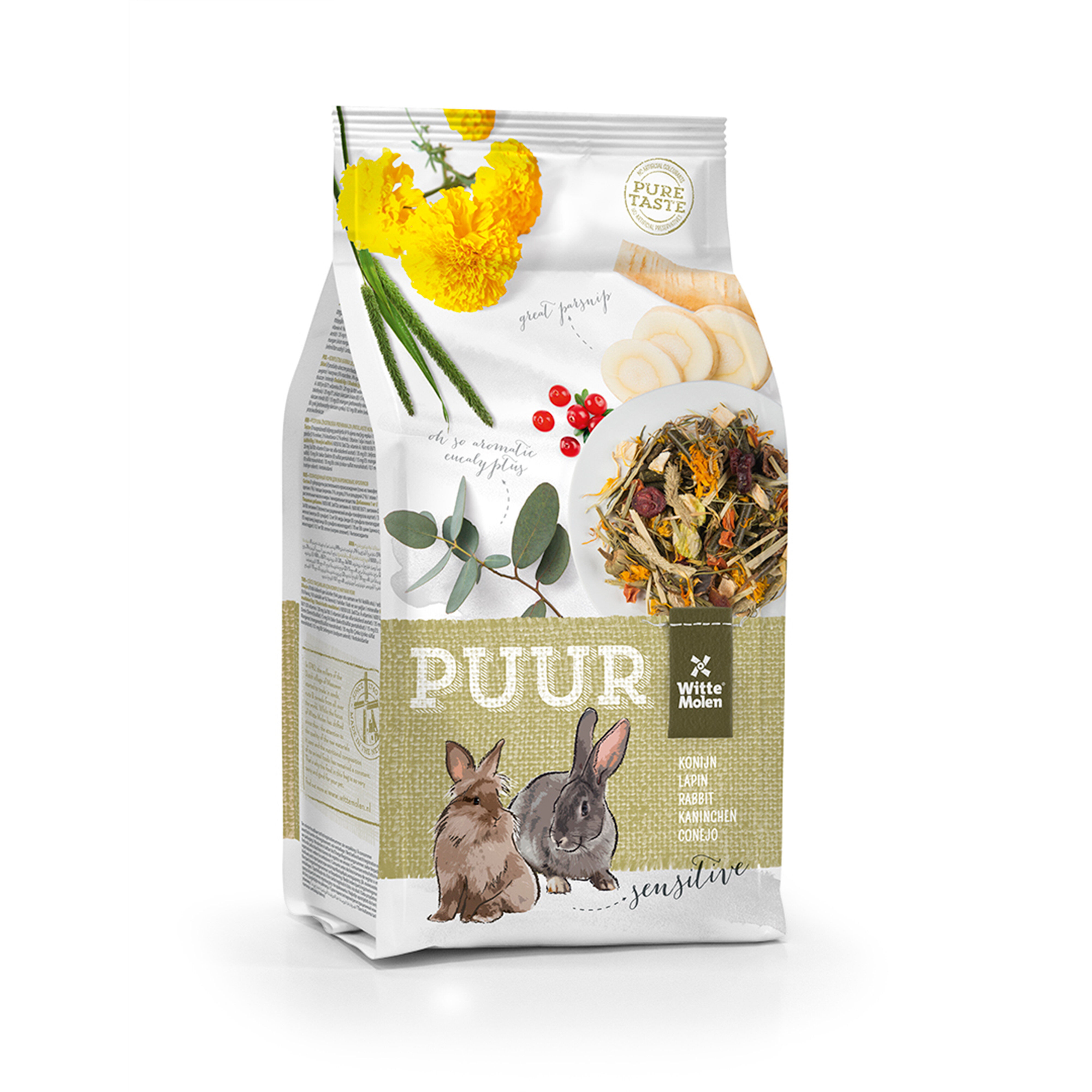 Witte Molen - Aliment Muesli Puur Lapin Sensitive - 800g Image num&eacute;ro 1