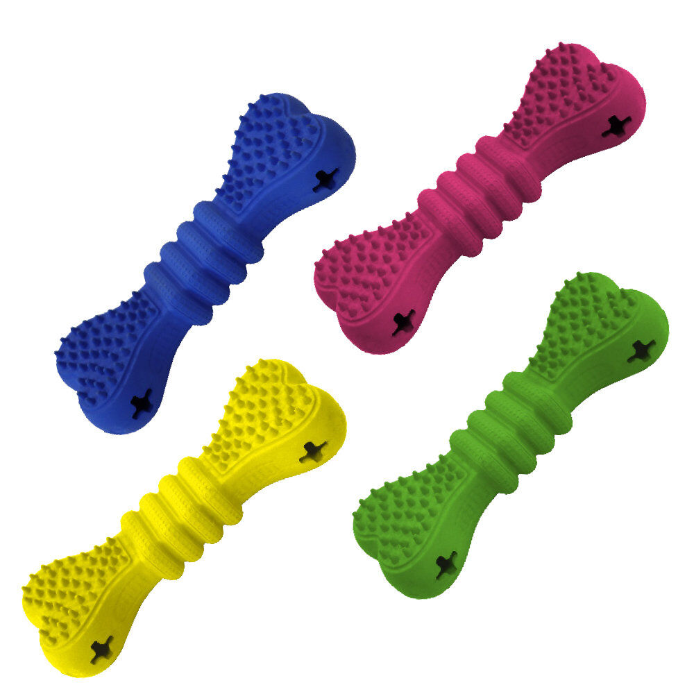 Croci - Jouet Os Caoutchouc Panton pour Chiens - 15cm Image num&eacute;ro 1