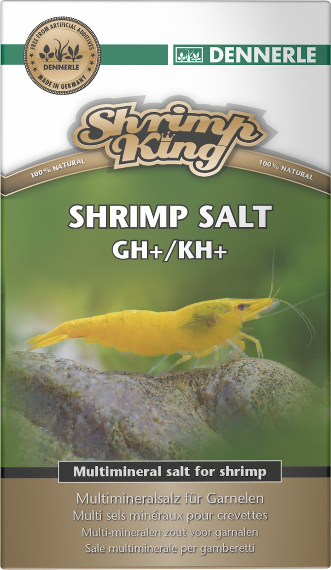 Dennerle - Sel Multi-min&eacute;ral Shrimp King Salt GH/KH+ pour Crevettes - 200g Image num&eacute;ro 4