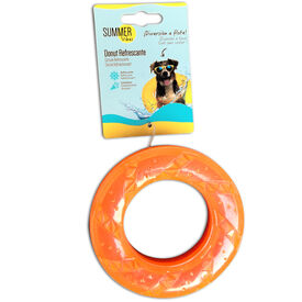 Summer Vibes - Jouet Anneau Rafra&icirc;chissant pour Chiens - Orange