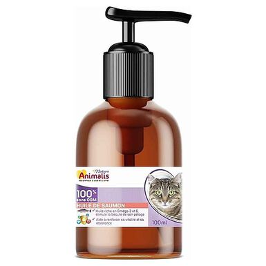 Animalis Nature - Huile de Saumon pour Chat - 100ml