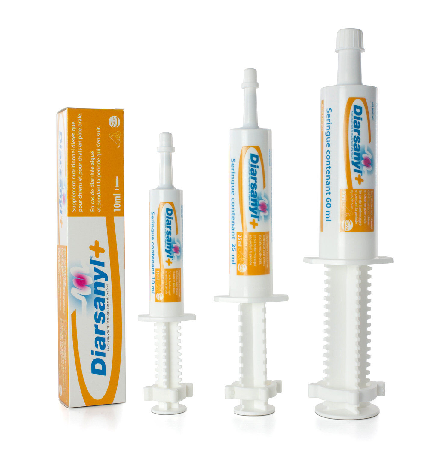 Diarsanyl - Compl&eacute;ment Nutritionnel contre Troubles Intestinaux en Seringue pour Petit Chien - 10ml Image num&eacute;ro 1