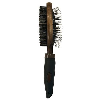 Croci - Brosse Double BARBBERSHOP pour Chien et Chat - 25x6,7x6cm