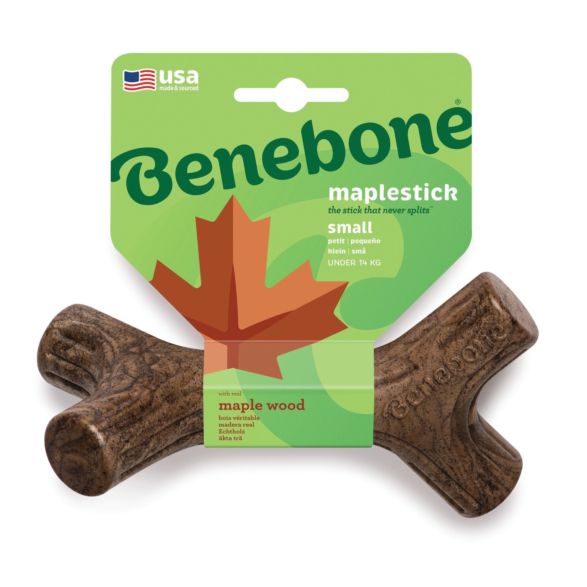 Benebone - Jouet Os A Macher Maplesticks Bois - S Image num&eacute;ro 1
