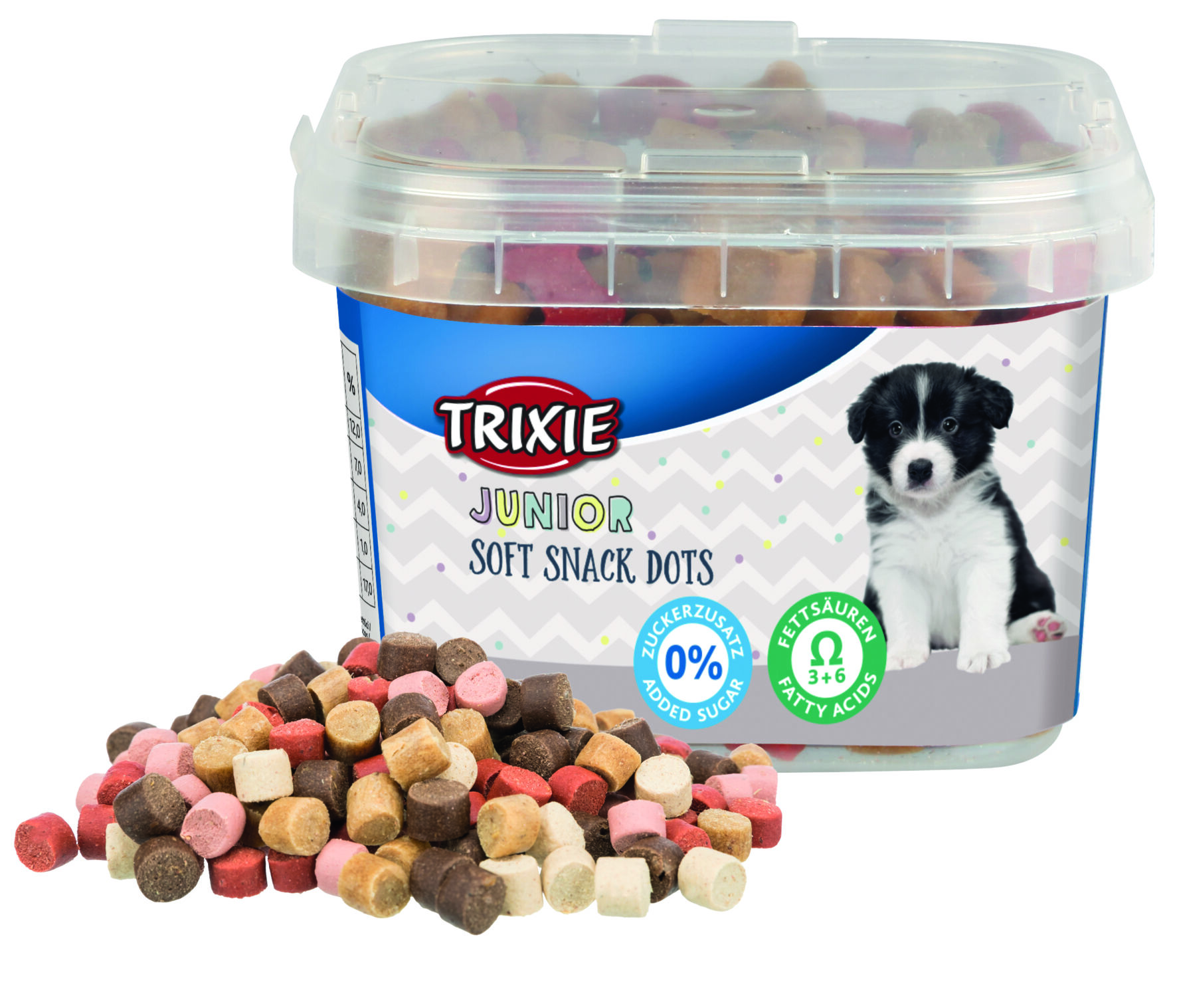 Trixie - Junior Soft Snack Dots avec om&eacute;ga-3, 140 g Image num&eacute;ro 1
