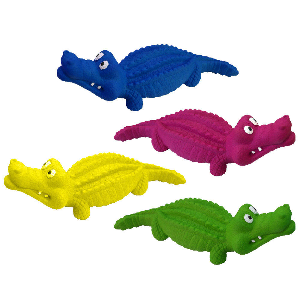 Croci - Jouet Crocodile Caoutchouc Panton pour Chiens - 24cm Image num&eacute;ro 1