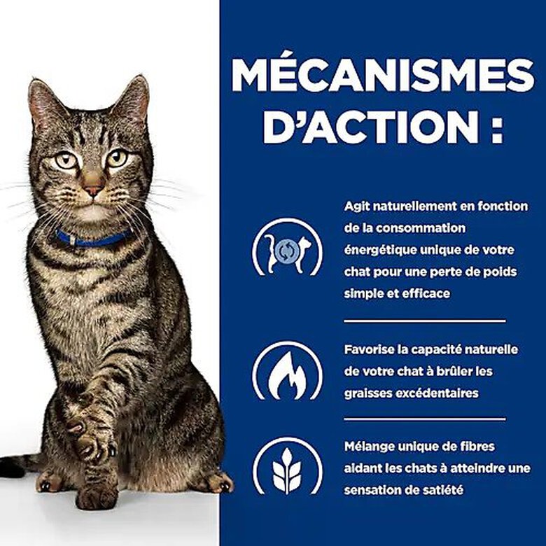 Hill's - Croquettes Prescription Diet Metabolic pour Chats - 3Kg image number null