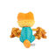 Summer Vibes - Jouet Lézard pour Chiens - 22cm Indicateur image numéro 2
