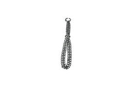 Collier en Chaîne Semi-étrangleur 2 Rangs pour Chien