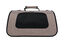 Wouapy - Sac de Transport Pliable Beige pour Chien - 40x24x25cm Indicateur image numéro 1