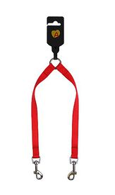Animalis - Accouple Basic 15mm pour Chien - Rouge