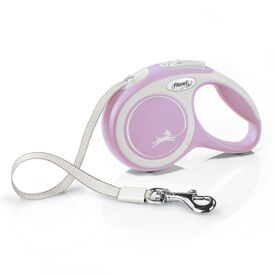 Flexi - Laisse New Confort avec Sangle pour Chien Rose