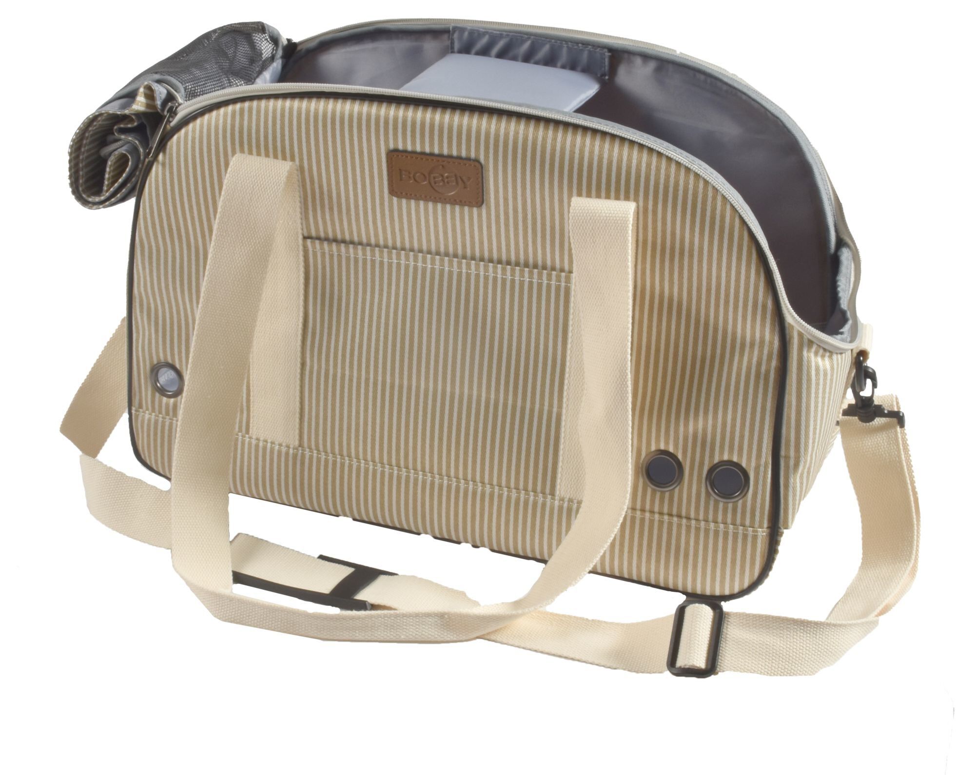 Bobby - Sac de Transport Tennis Beige pour Chiens et Chats - 45cm Image num&eacute;ro 4