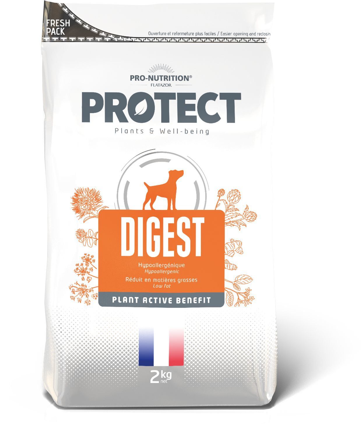 Flatazor - Croquettes Protect Digest pour Chien - 2kg Image num&eacute;ro 1