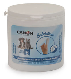 Camon - Doigtiers Jetables Oreilles pour Chiens et Chats - x50