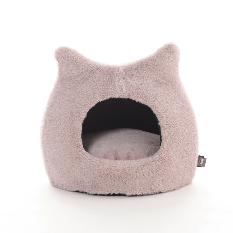 Leeby - Igloo Extra Doux pour Chats - Rose Image numéro 2 Leeby - Igloo Extra Doux pour Chats - Rose Image numéro 2