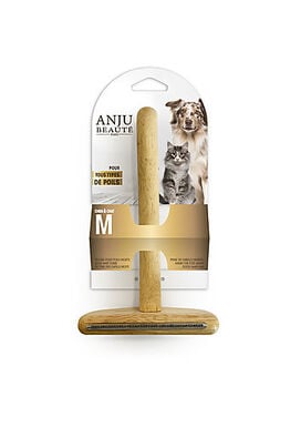 Anju Beaute - Peigne Poils Morts pour Chiens et Chats - M